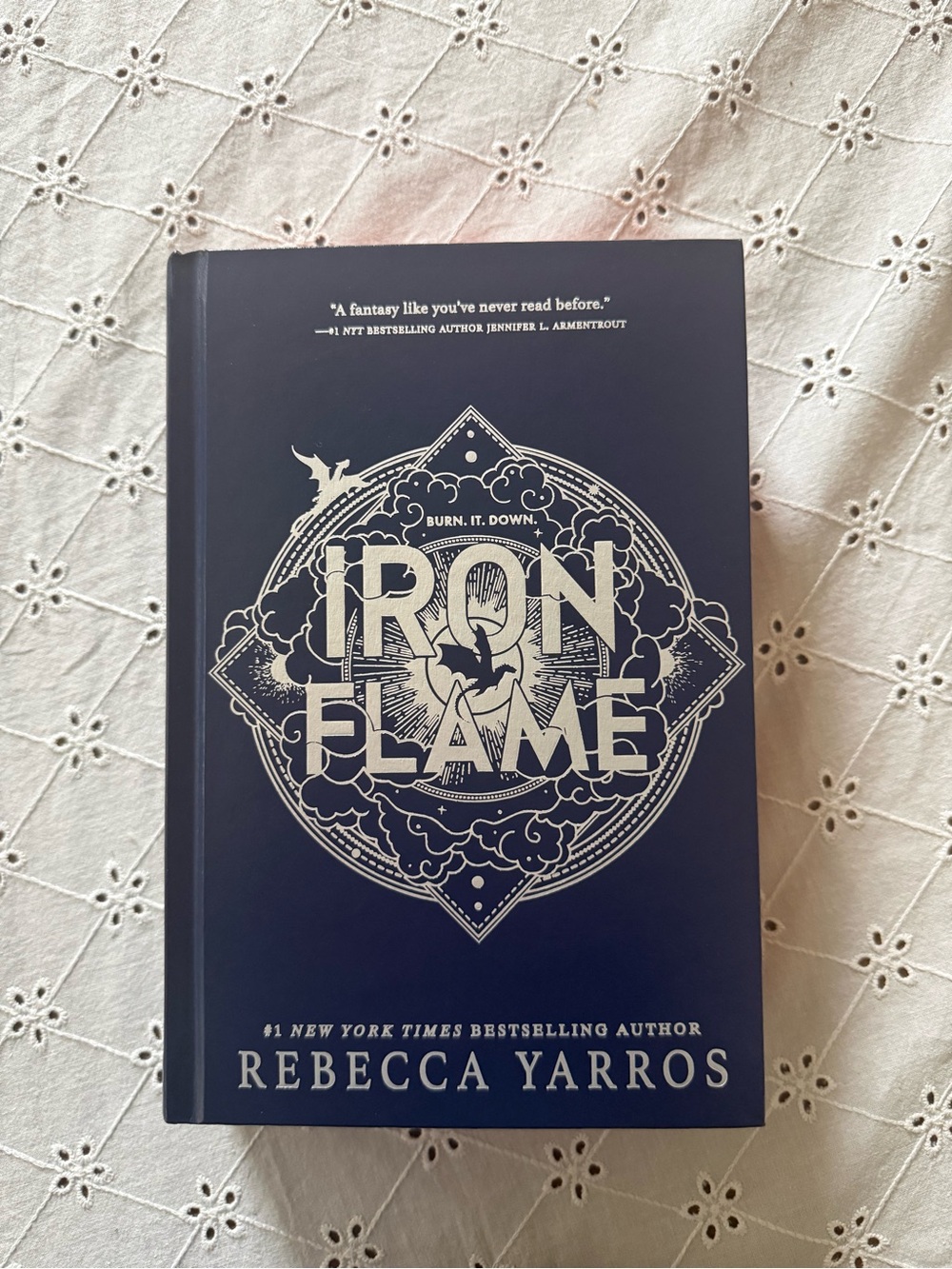 Iron Flame Hardcover Book / Red Sox 2026 Edition